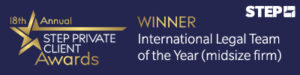 STEP International Team of the Year